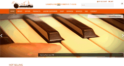 Desktop Screenshot of calmusical.com