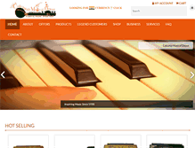 Tablet Screenshot of calmusical.com